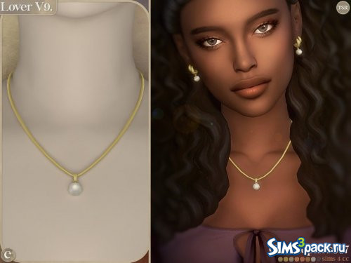 Длинное колье с жемчужными подвесками от christopher067