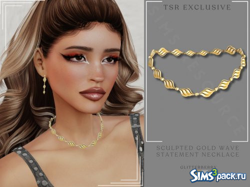 Эффектное колье от Glitterberryfly