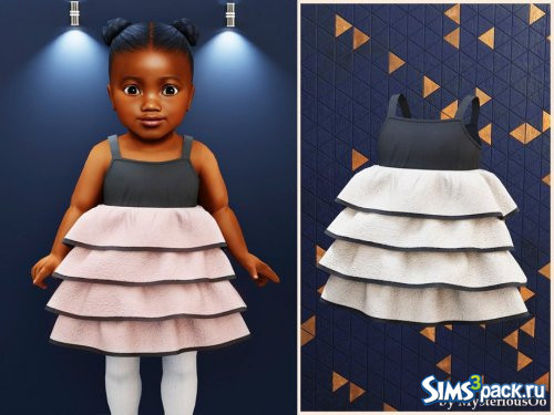 Платье с многослойным кружевом для малыша от MysteriousOo