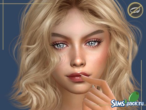 Средние заострённые ресницы от Pitted0live