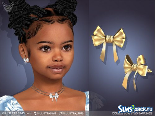 Серьги - пусеты для детей от Feyona