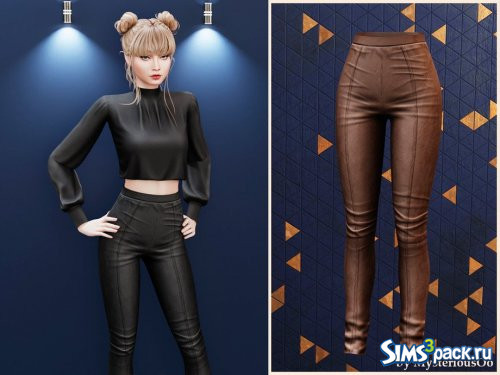 Облегающие брюки с высокой талией от MysteriousOo