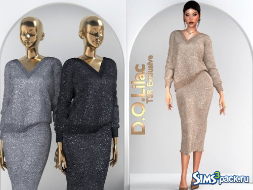 Юбка вязаная от D.O.Lilac