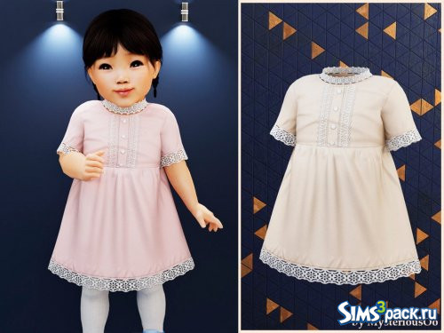 Нежное кружевное платье для младенцев от MysteriousOo