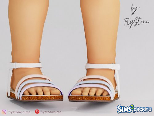 Разноцветные сандалии для малышей от FlyStone