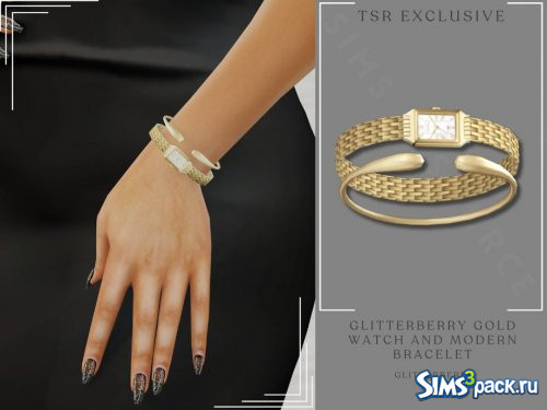 Золотые часы от Glitterberryfly