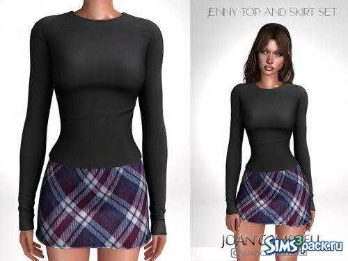 Топ с рукавами от Joan Campbell Beauty