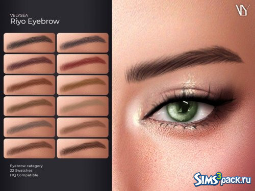 Брови " Рио " от VELYSEA