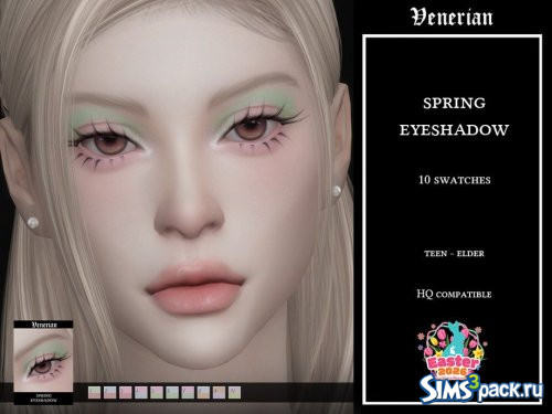 Весенние тени для век от Venerian