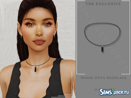 Ожерелье из оникса от Glitterberryfly