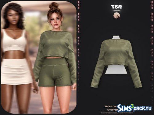 Укороченный топ от busra-tr